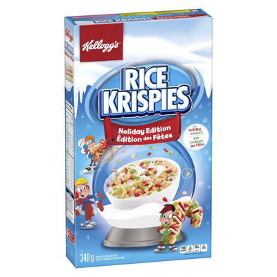 KELLOGGS HOLIDAY RICE KRISPIES, 340g
