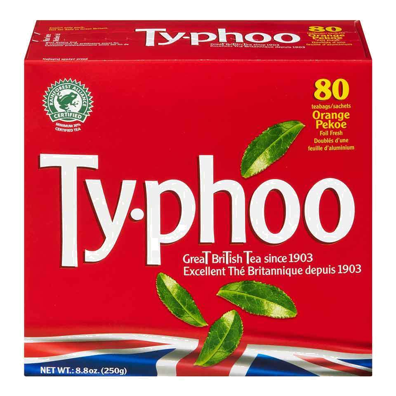 TYPHOO ORANGE PEKOE TEA [80 BAGS]