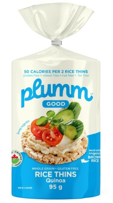 PLUM GOOD RICE THINS QUINOA [95 G]
