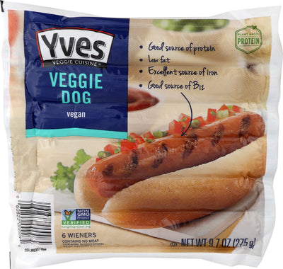YVES EGGLESS VEGGIE DOGS [275 G]