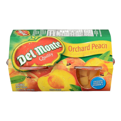 DELMONTE ORCHARD PEACH [4 PK]