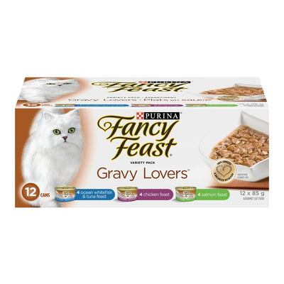 FANCY FEAST GRAVY VARIETY [12 x 85G]