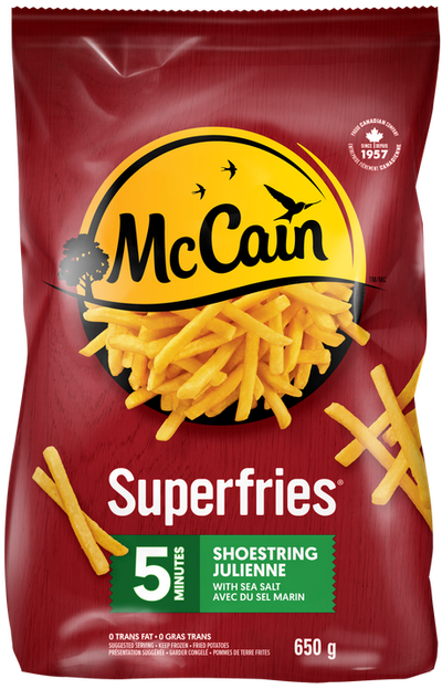 McCAIN SUPER QUICK 5MIN FRIES [650 G]