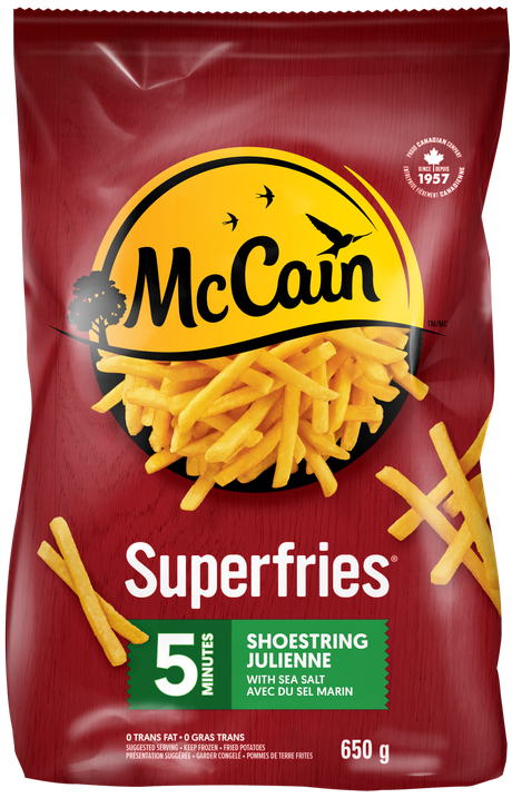 McCAIN SUPER QUICK 5MIN FRIES [650 G]
