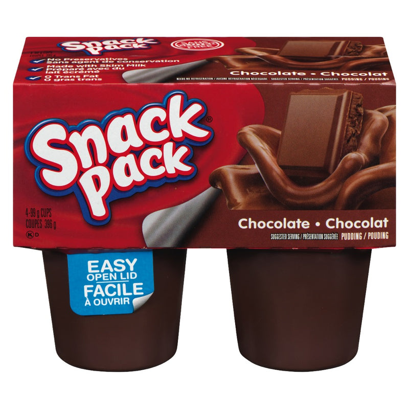HUNTS CHOCOLATE PUDDING [4 x99 g]
