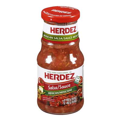HERDEZ MEXICAN SALSA HOT [453 G]