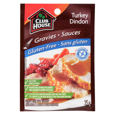 CLUB HOUSE TURKEY GF GRAVY MIX [25 G]