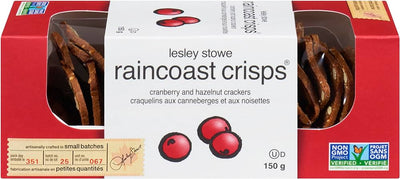 RAINCOAST CRISPS GF CRANBERRY [150 G]