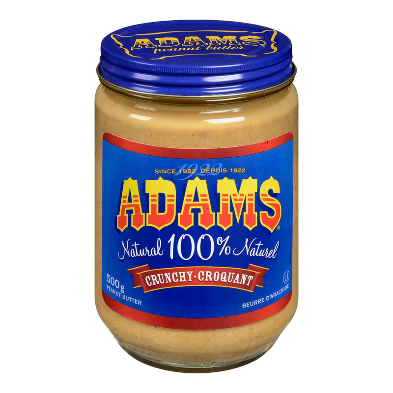 ADAMS CRUNCHY PEANUT BUTTER [500 G]