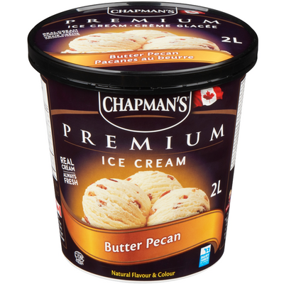 CHAPMANS PREMIUM BUTTER PECAN [2 L]