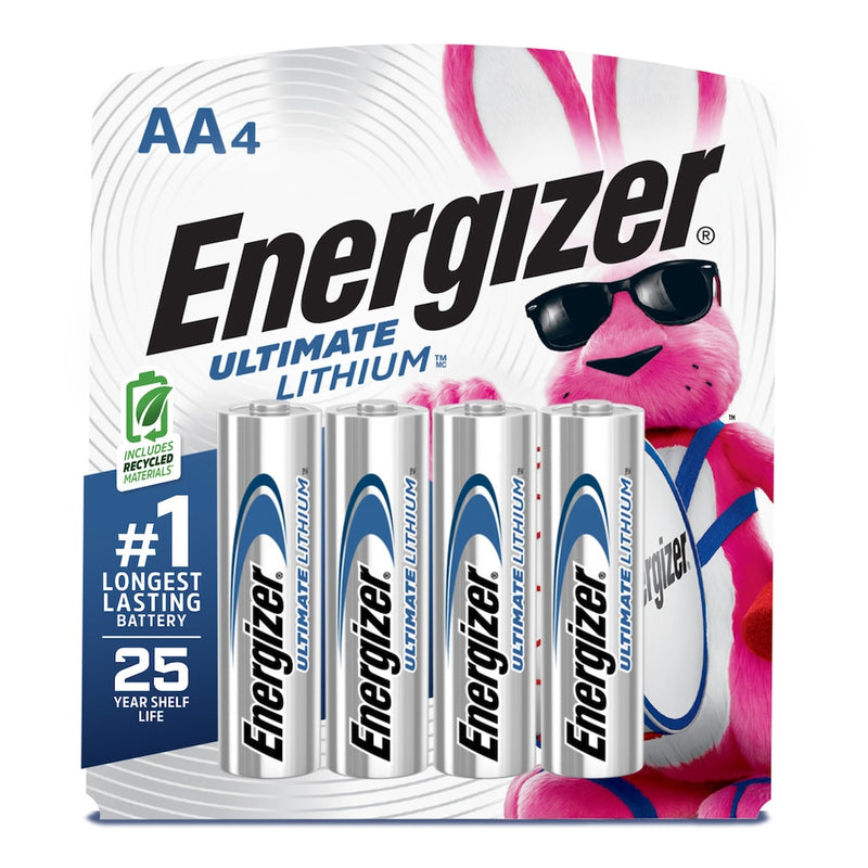 ENERGIZE LITHIUM ULTIMATE AA [4 PACK]