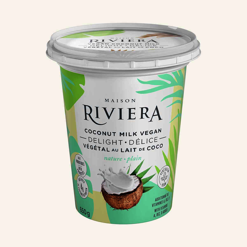 RIVIERA VEGAN PLAIN YOGURT [650 g]