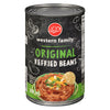 WESTERN FAMILY REFRIED BEANS [398 ML]