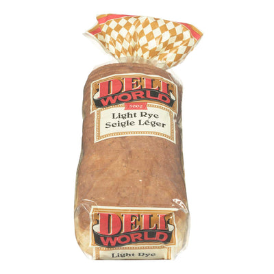 DELI WORLD LIGHT RYE BREAD [500 G]