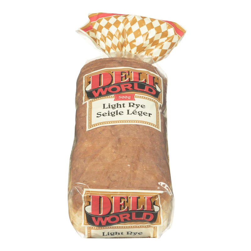 DELI WORLD LIGHT RYE BREAD [500 G]