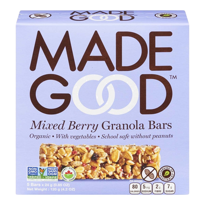 MADE GOOD BERRY BARS [120 g]
