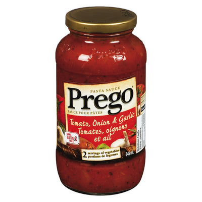 PREGO ONION GARLIC PASTA SAUCE [645 ML]