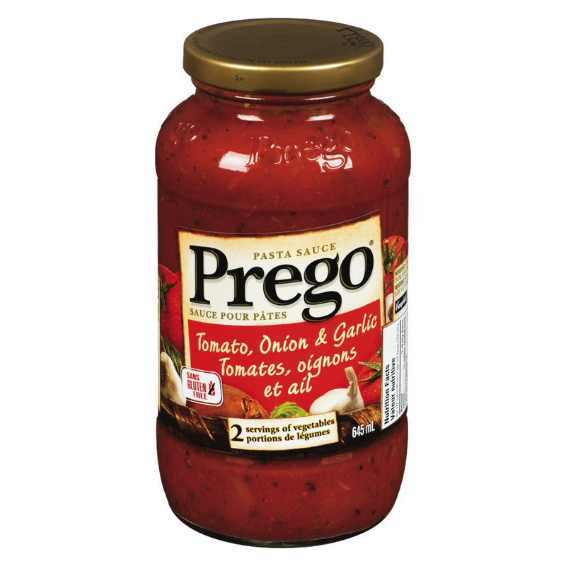 PREGO ONION GARLIC PASTA SAUCE [645 ML]