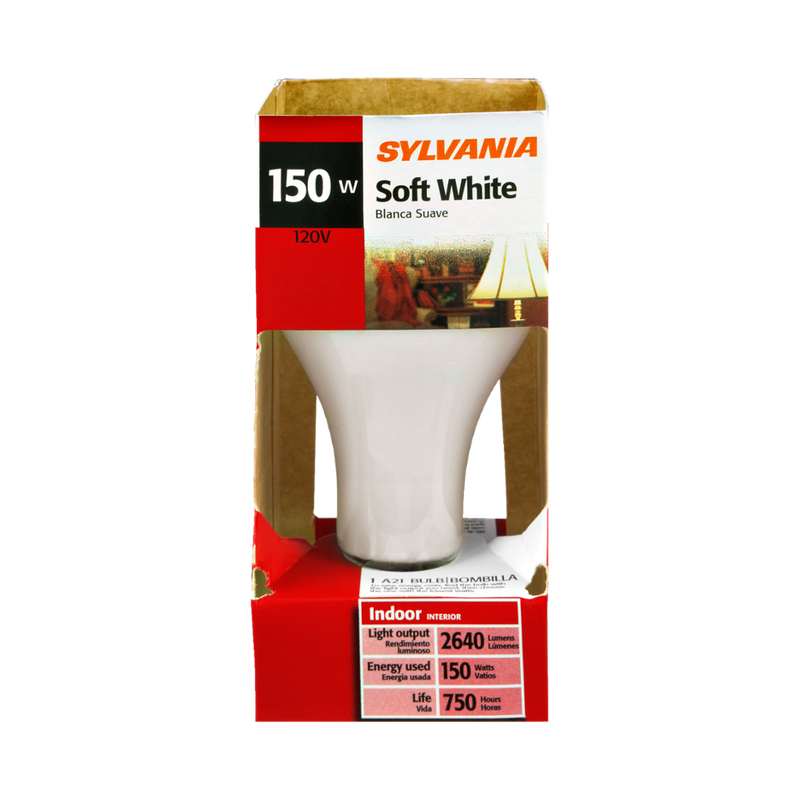 SYLVANIA SOFT WHITE 150 W [1 EACH]