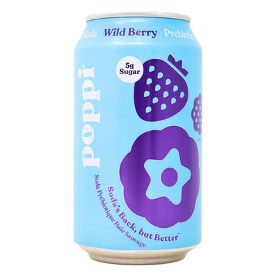 POPPI WILDBERRY SODA [355 ml]