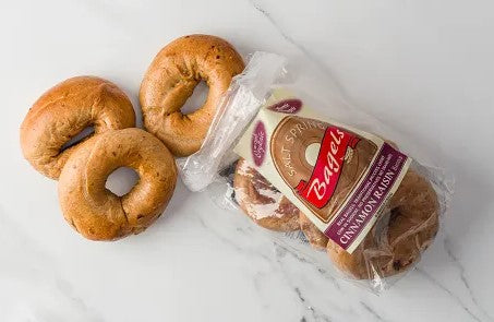 SALTSPRING ORG BAGEL CINN SUGA [6 PK]