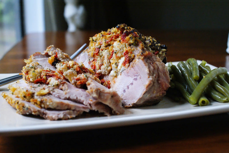 PORK TENDERLOIN Stuffed with Sundried Tomato & Feta