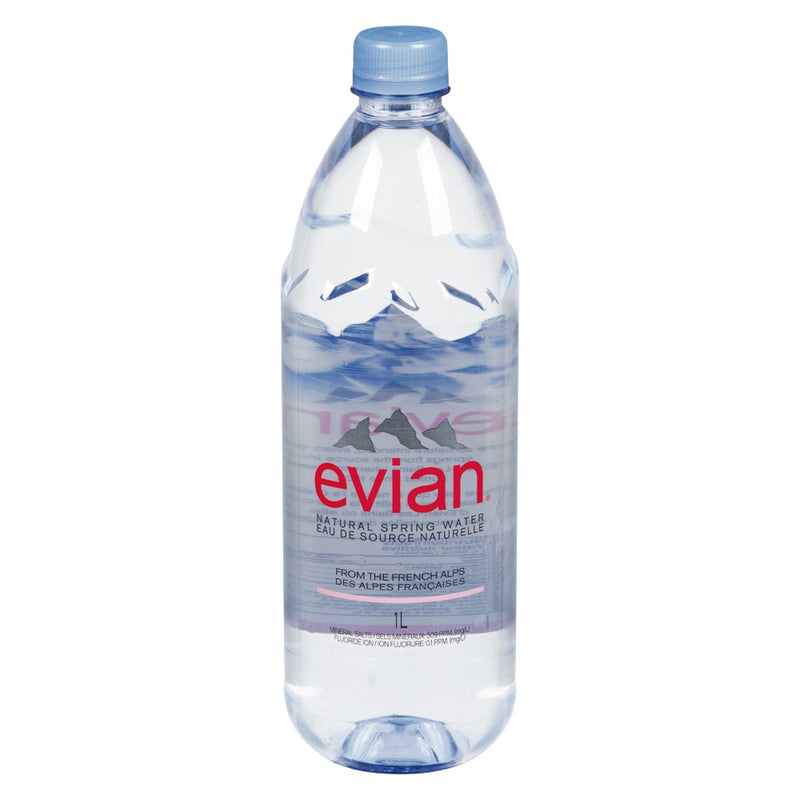 EVIAN NATURAL SPRING WATER [1 L]