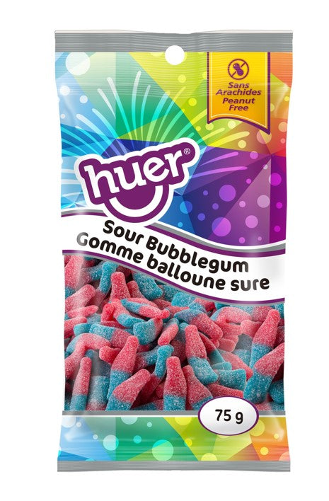 HUER SOUR BUBBLEGUM [75 G]