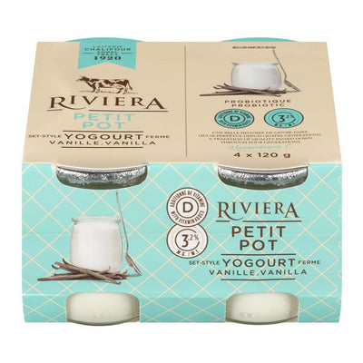 RIVIERA VANILLA YOGURT [4 /120G]