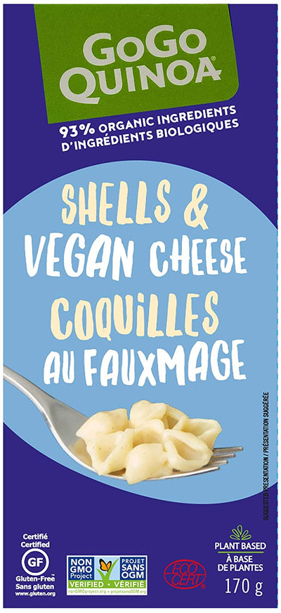 GOGO QUINOA SHELLS & CHEESE [170 G]
