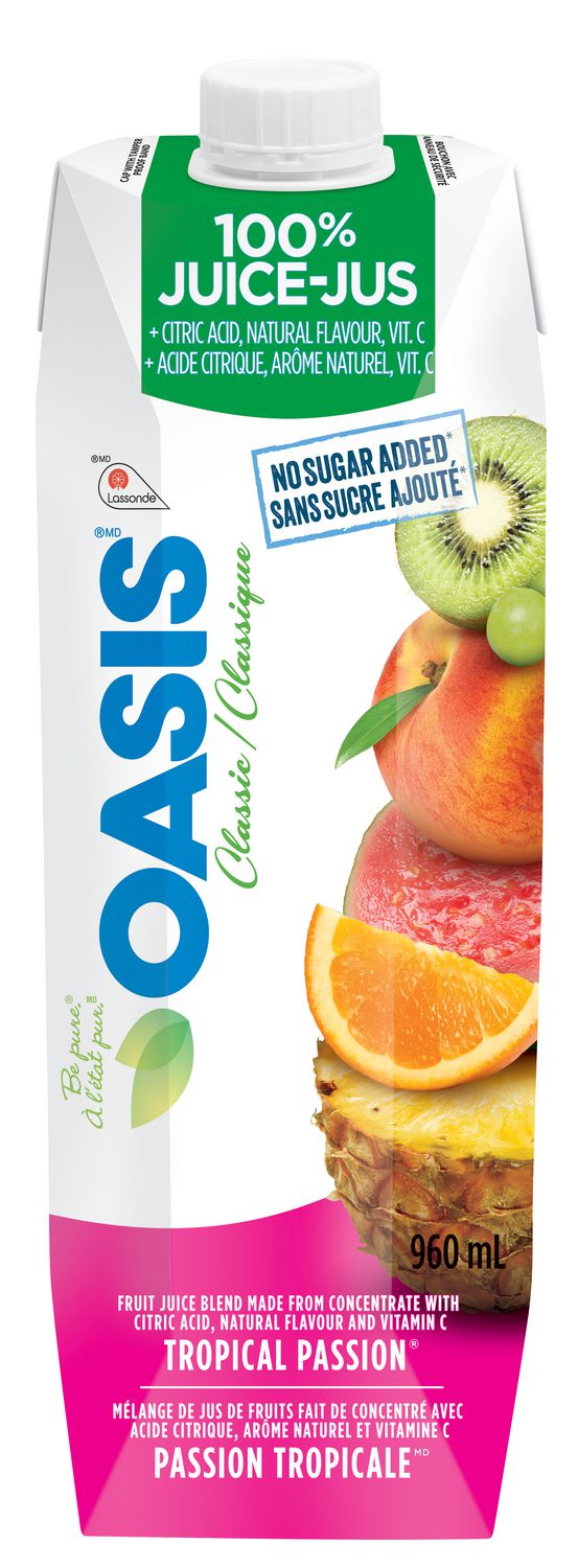 OASIS TROPICAL PASSION JUICE [960 ML]