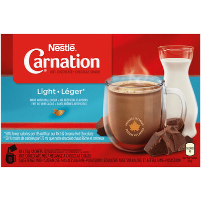 CARNATION LIGHT HOT CHOCOLATE [10 PACK]