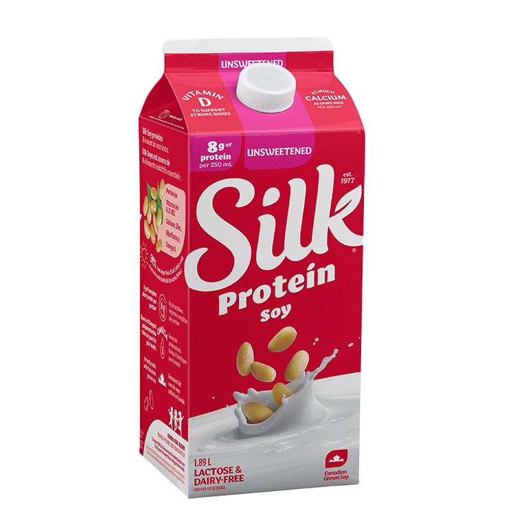SILK UNSWEETENED SOY BEVERAGE [1.89 L]