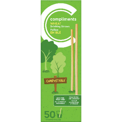 COMPLIMENT WHEAT STRAWS [50 s]