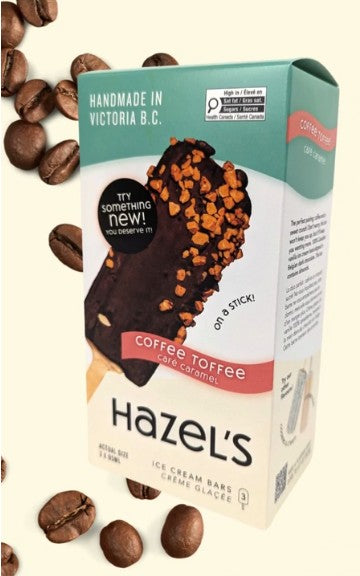 HAZELS COFFEE TOFFEE BARS [3 pkg]