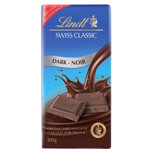 LINDT CLASSIC DARK CHOC BAR [100 G]