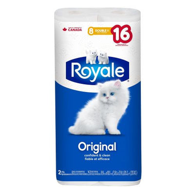 ROYALE 2PLY BATHROOM TISSUE [8 ROLL]