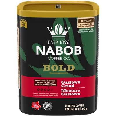 NABOB BOLD COFFEE Gastown Blend (ground), 340g
