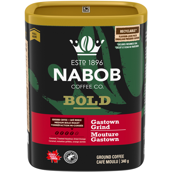 NABOB BOLD COFFEE Gastown Blend (ground), 340g