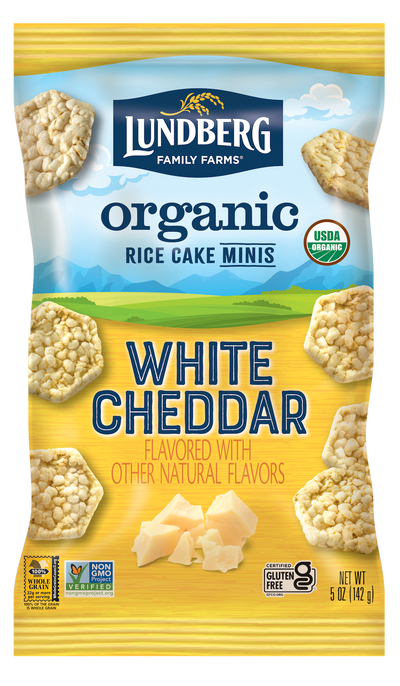 LUNDBERG MINI CHED RICE CAKES [142 G]