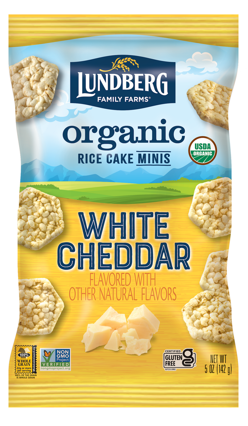 LUNDBERG MINI CHED RICE CAKES [142 G]