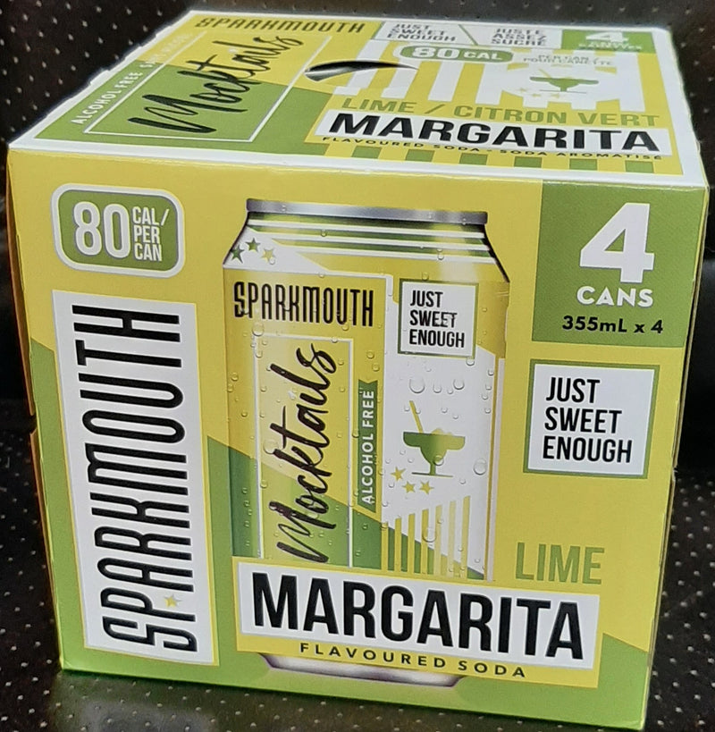 SPARKMOUTH MARGARITA MOCKTAIL [4 pkg]