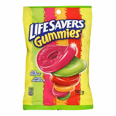 LIFESAVERS GUMMIES 5 FLAVOURS [180 G]