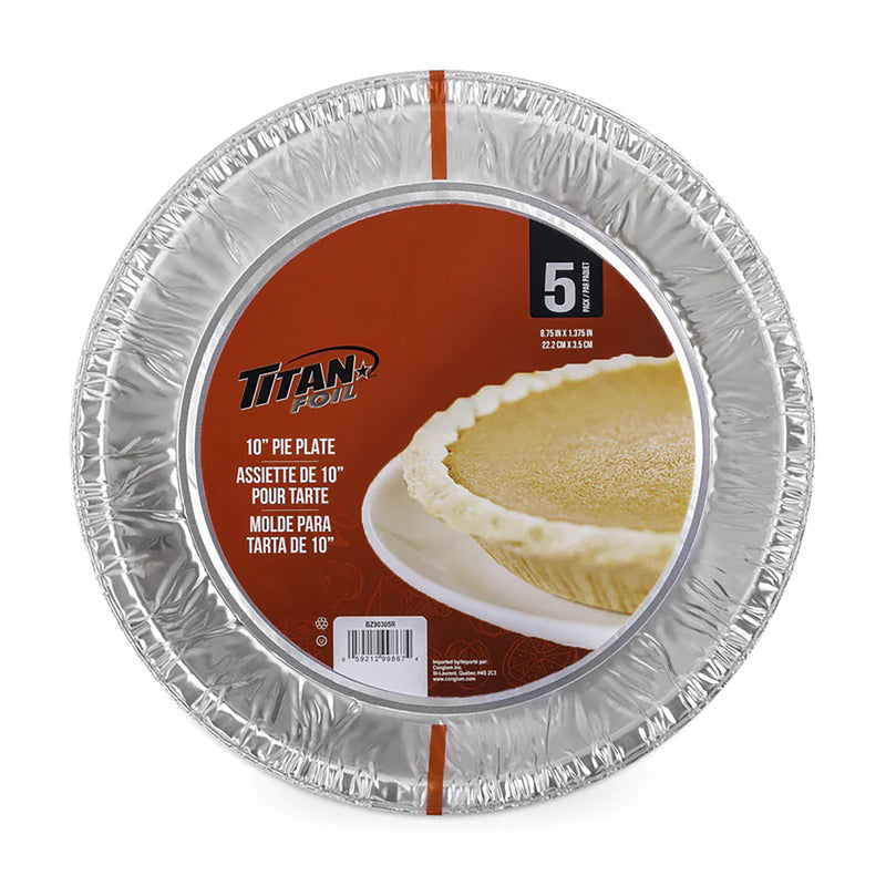 TITAN 10" PIE PLATES [5 S]
