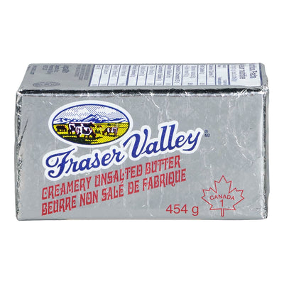 FRASER VALLEY UNSALTED BUTTER [454 G]
