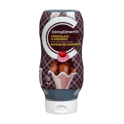 COMPLIMENTS CHOC SUNDAE SYRUP [428 ML]
