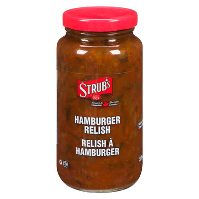 STRUBS HAMBURGER RELISH [375 ML]