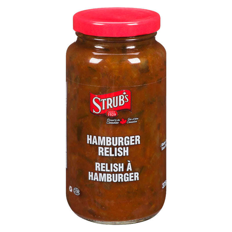 STRUBS HAMBURGER RELISH [375 ML]