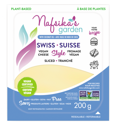 NAFSIKA VEGAN SWISS SLICES [200 g]
