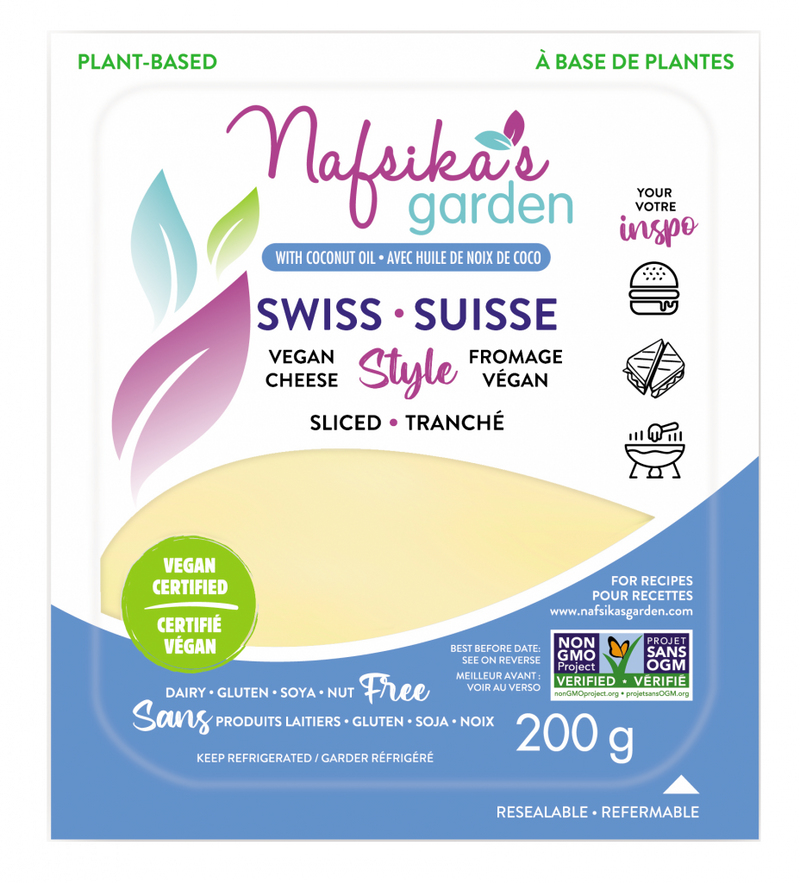 NAFSIKA VEGAN SWISS SLICES [200 g]
